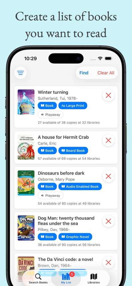 Build a reading list